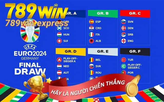 Không Lo Rủi Ro Khi Cá Cược Giải EURO Tại 789WIN111